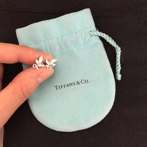 Tiffany Paloma Picasso Olive Leaf Earrings